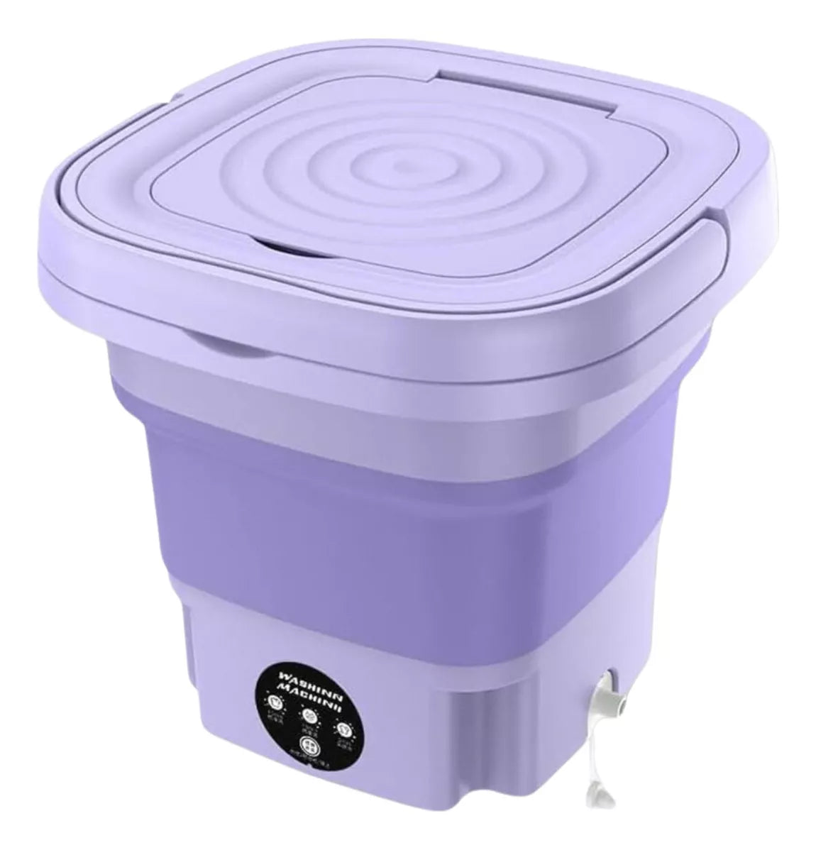 MINI LAVADORA PORTÁTIL ELÉCTRICA CON CENTRIFUGADO| ¡Limpieza Rápida y Sin Esfuerzo!