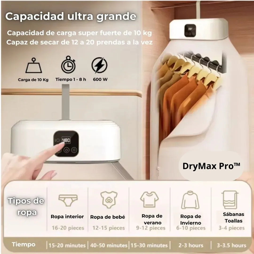 DryMax Pro™ - Secadora de ropa portátil