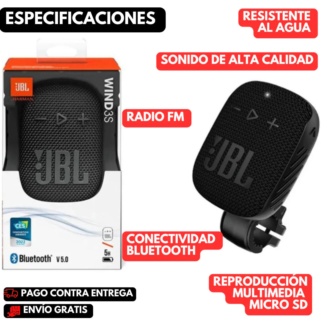 MANEJA A TU RITMO 🎵 ||PARLANTE JBL || + SOPORTE REGALO 🎁