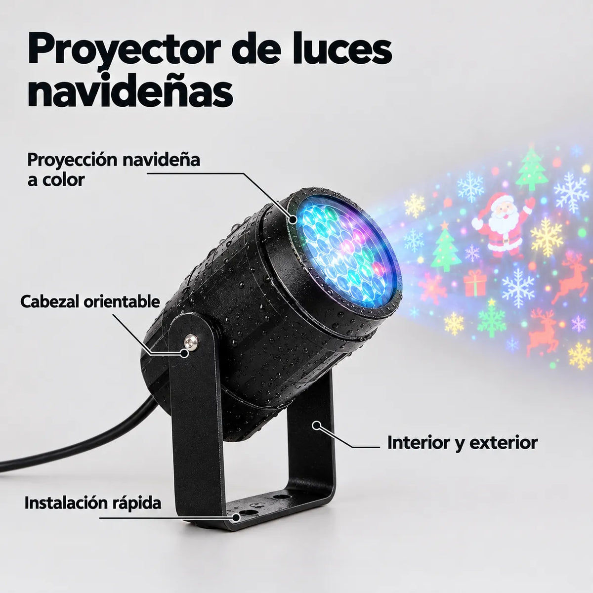 Proyector Navideño LED