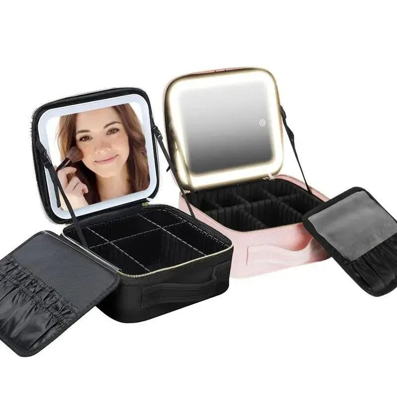 Cosmetiquera BrilloMaq LED