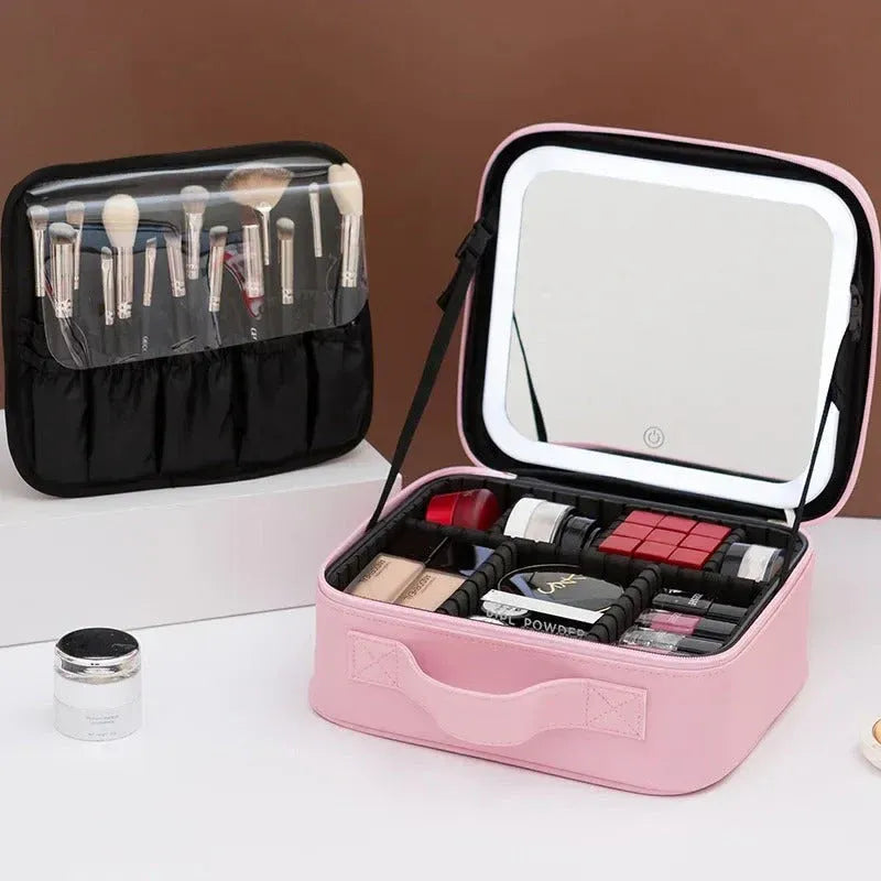 Cosmetiquera BrilloMaq LED