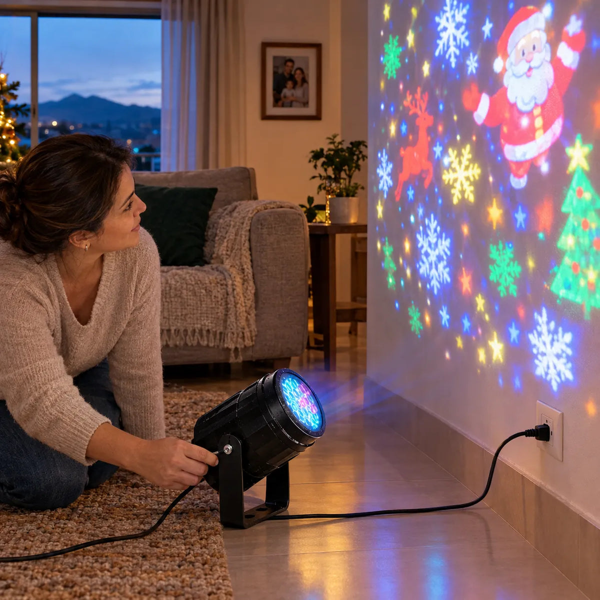 Proyector Navideño LED